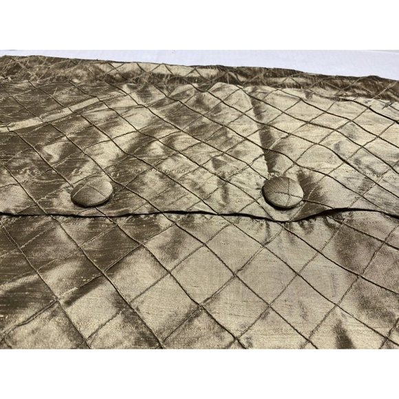 Robb & Stucky Set 3 Silk Shams Pillowcases Brown High End King Euro Luxury Bed - Picture 6 of 9